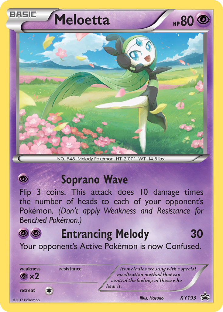 Meloetta (XY193) [XY: Black Star Promos] | Exor Games Truro