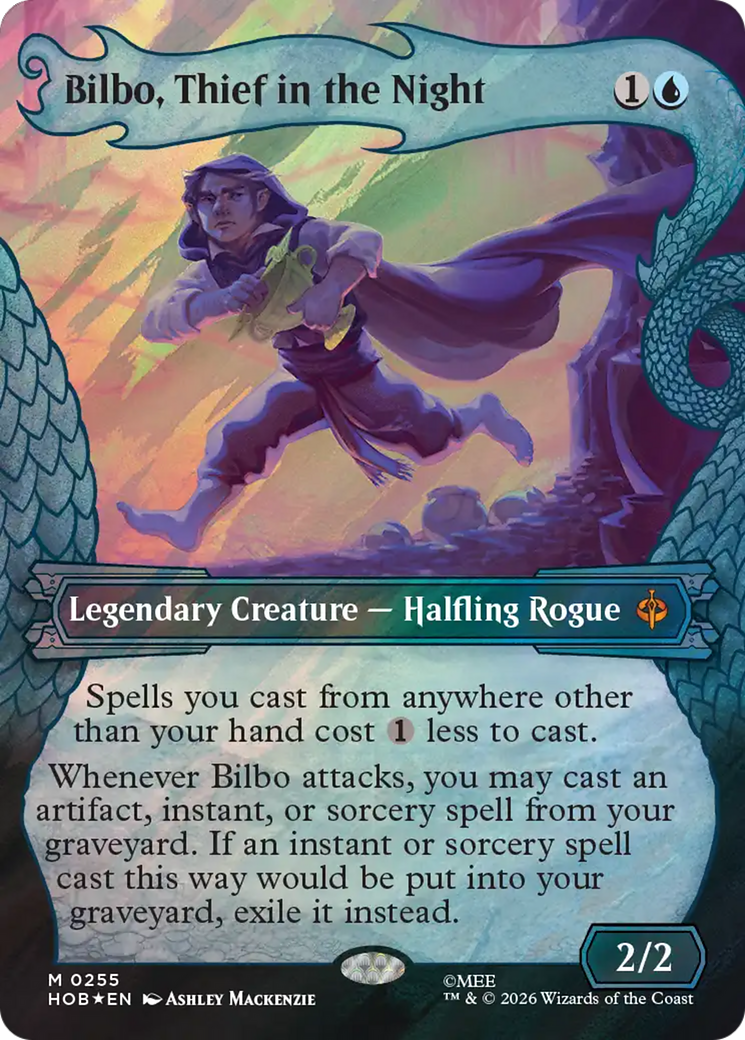 Bilbo, Thief in the Night (Showcase) (Surge Foil) [The Hobbit] | Exor Games Truro