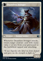 Bereaved Survivor // Dauntless Avenger [Innistrad: Midnight Hunt] | Exor Games Truro