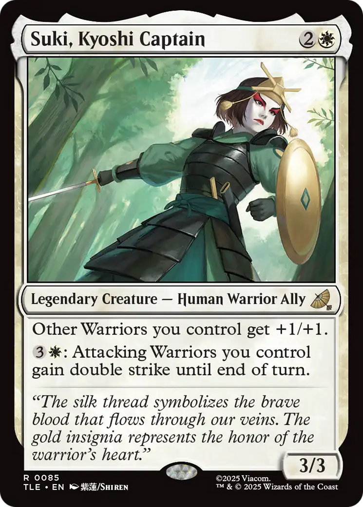 Suki, Kyoshi Captain [Avatar: The Last Airbender: Eternal-Legal] | Exor Games Truro