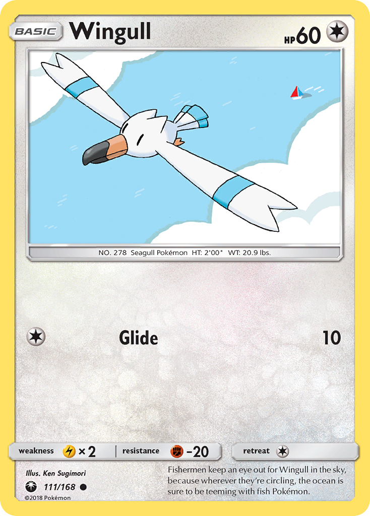 Wingull (111/168) [Sun & Moon: Celestial Storm] | Exor Games Truro