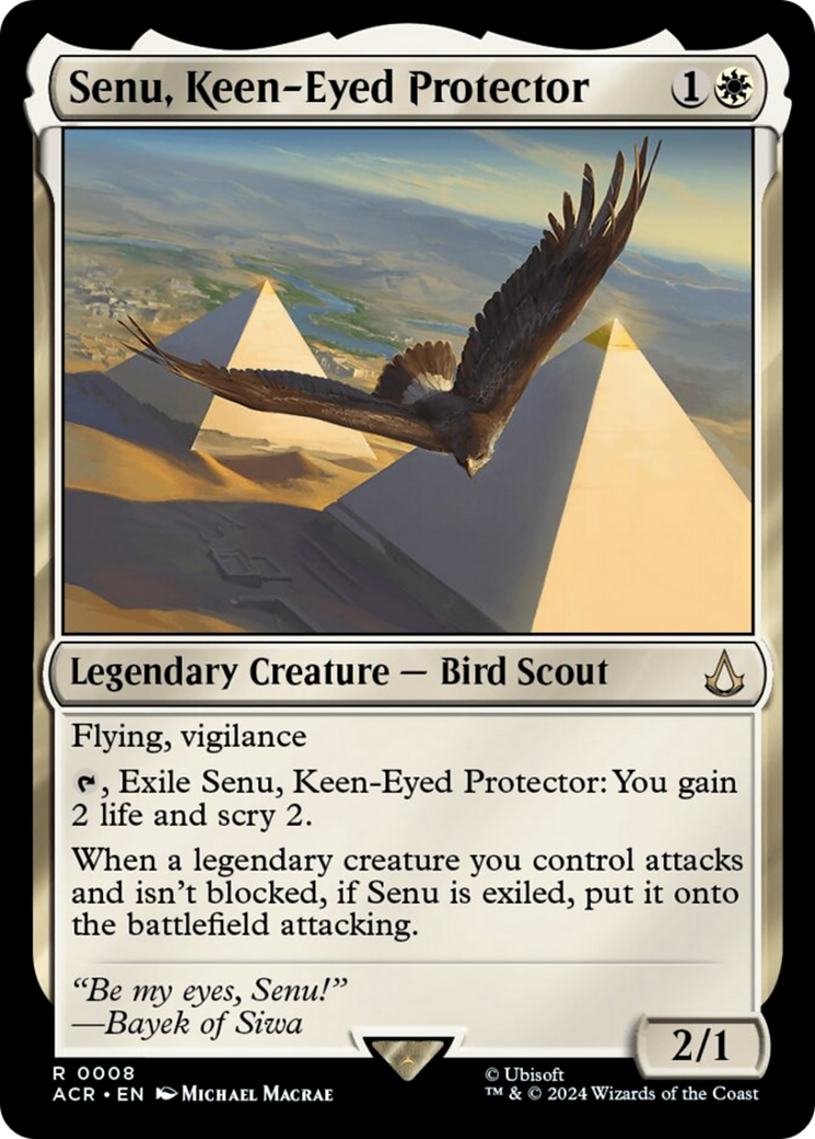 Senu, Keen-Eyed Protector [Assassin's Creed] | Exor Games Truro