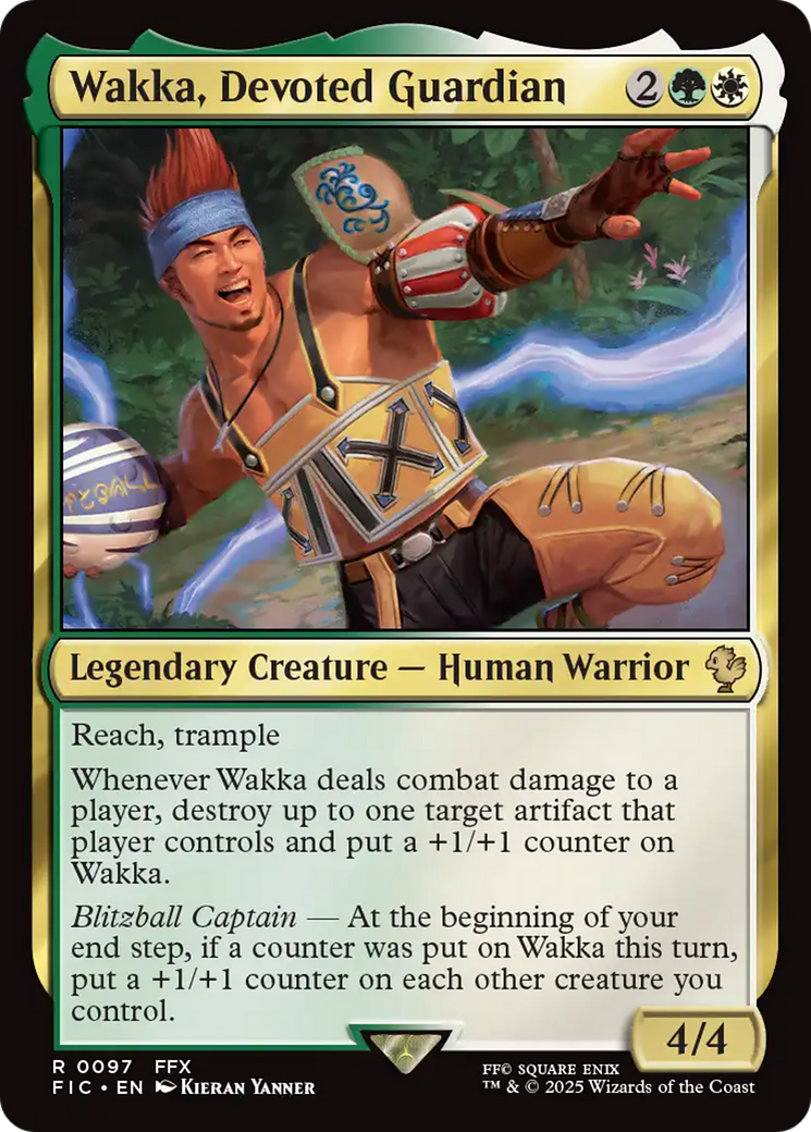 Wakka, Devoted Guardian [FINAL FANTASY Commander] | Exor Games Truro