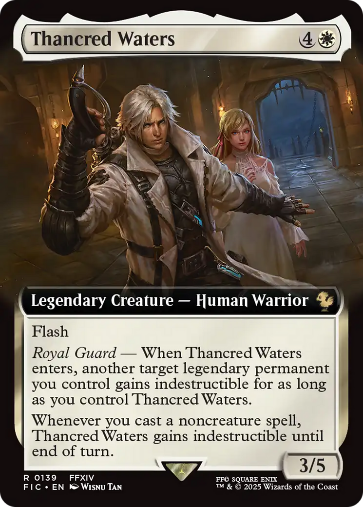 Thancred Waters (Extended Art) [FINAL FANTASY Commander] | Exor Games Truro