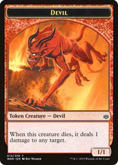 Devil // Satyr Double-Sided Token [Challenger Decks 2020 Tokens] | Exor Games Truro