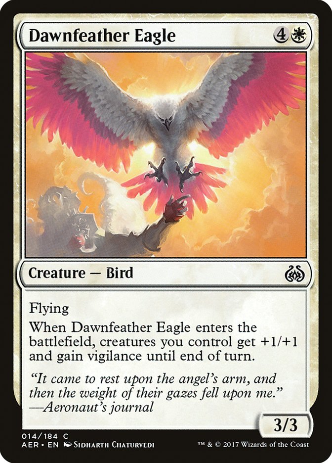 Dawnfeather Eagle [Aether Revolt] | Exor Games Truro