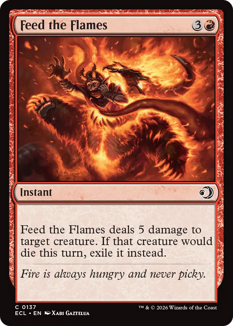 Feed the Flames [Lorwyn Eclipsed] | Exor Games Truro