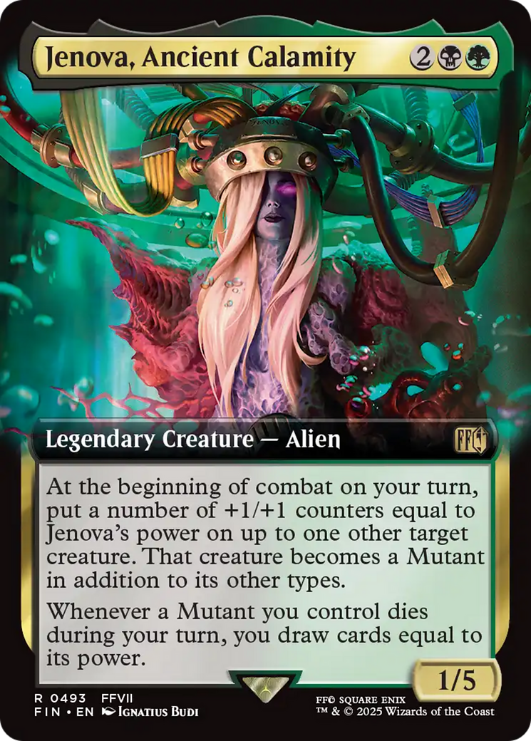 Jenova, Ancient Calamity Art Card [FINAL FANTASY Art Series] | Exor Games Truro
