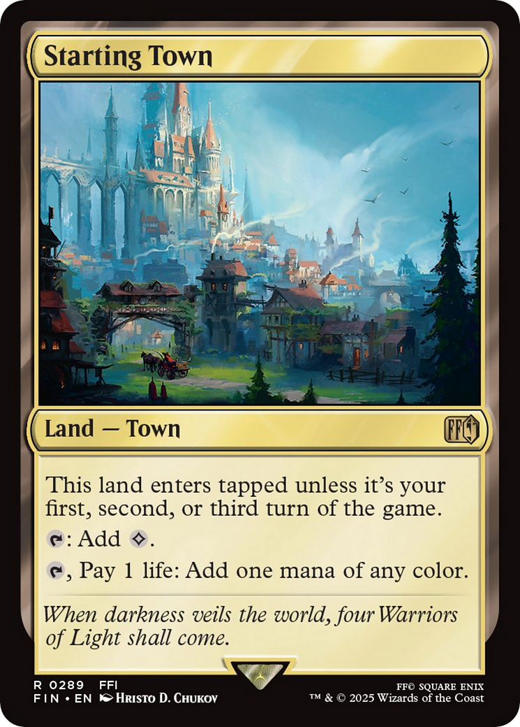 Starting Town [FINAL FANTASY] | Exor Games Truro