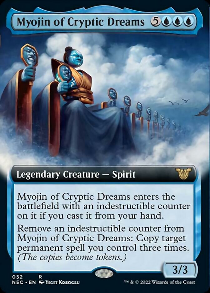Myojin of Cryptic Dreams (Extended Art) [Kamigawa: Neon Dynasty Commander] | Exor Games Truro