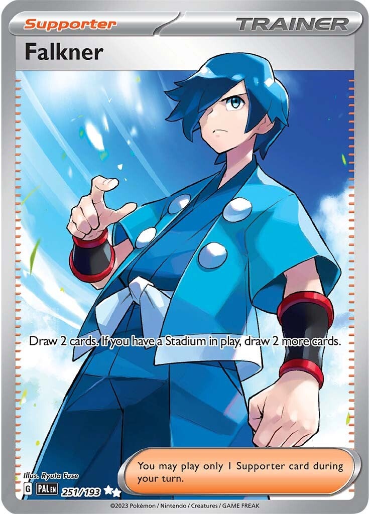 Falkner (251/193) [Scarlet & Violet: Paldea Evolved] | Exor Games Truro