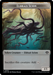 Eldrazi Scion // Spider Double-Sided Token [Commander Masters Tokens] | Exor Games Truro