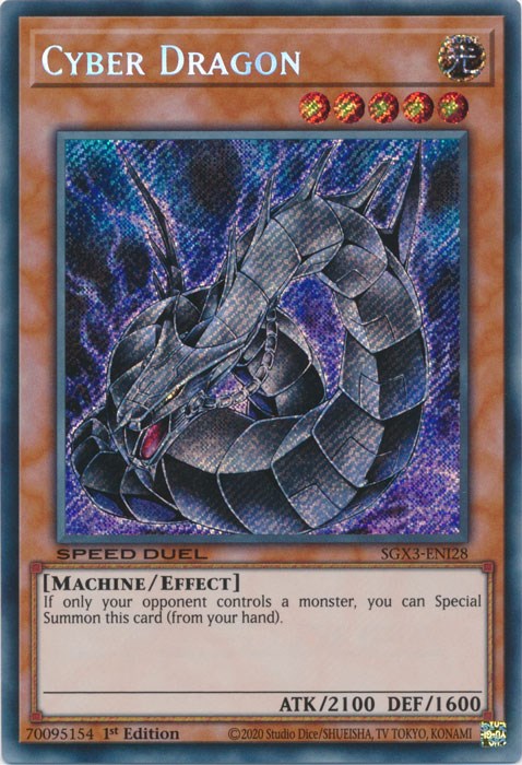 Cyber Dragon [SGX3-ENI28] Secret Rare | Exor Games Truro