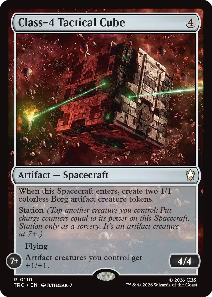Class-4 Tactical Cube [Star Trek Commander] | Exor Games Truro