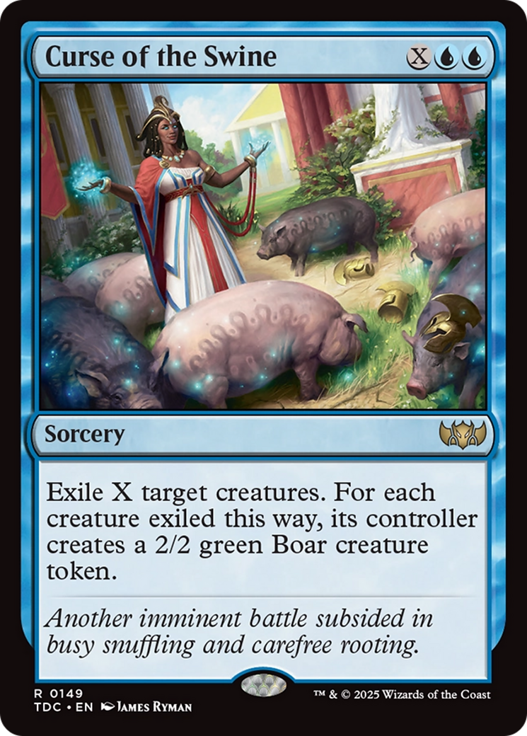 Curse of the Swine [Tarkir: Dragonstorm Commander] | Exor Games Truro