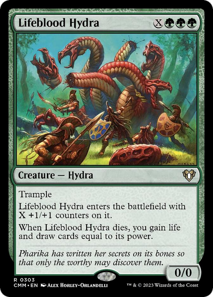 Lifeblood Hydra [Commander Masters] | Exor Games Truro