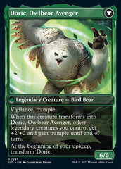 Doric, Nature's Warden // Doric, Owlbear Avenger [Secret Lair Drop Series] | Exor Games Truro