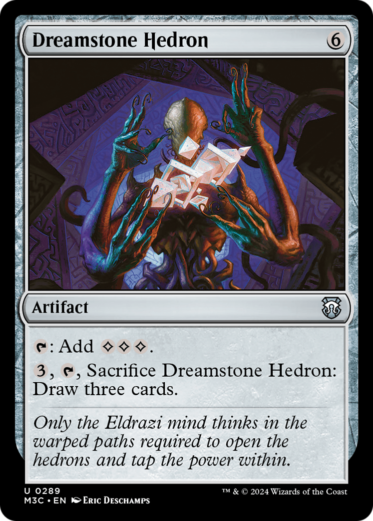 Dreamstone Hedron (Ripple Foil) [Modern Horizons 3 Commander] | Exor Games Truro