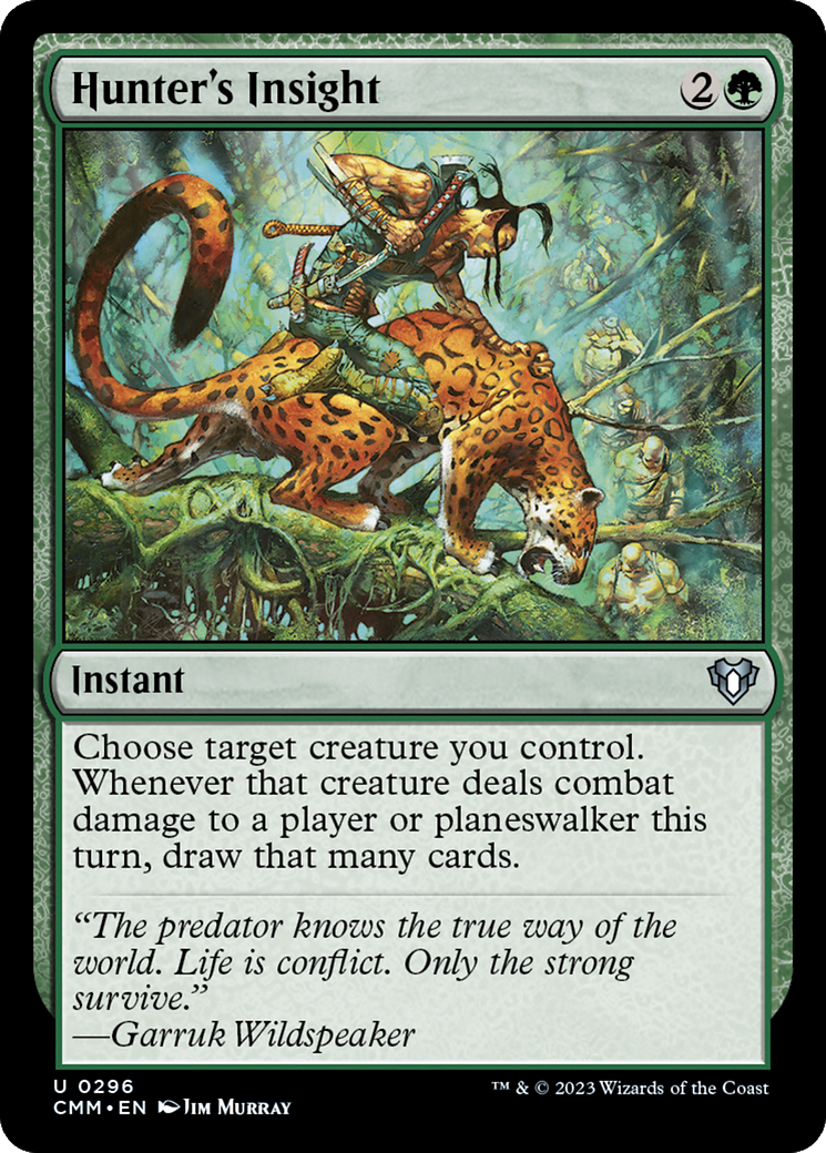 Hunter's Insight [Commander Masters] | Exor Games Truro