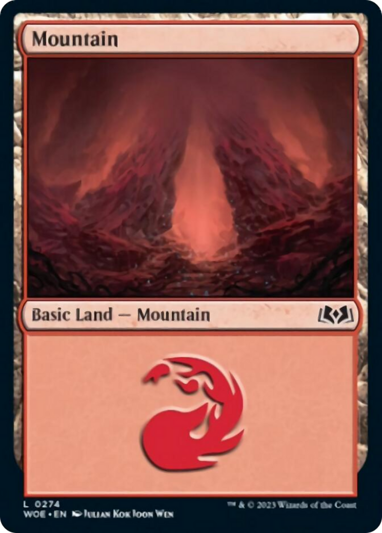 Mountain (0274) [Wilds of Eldraine] | Exor Games Truro