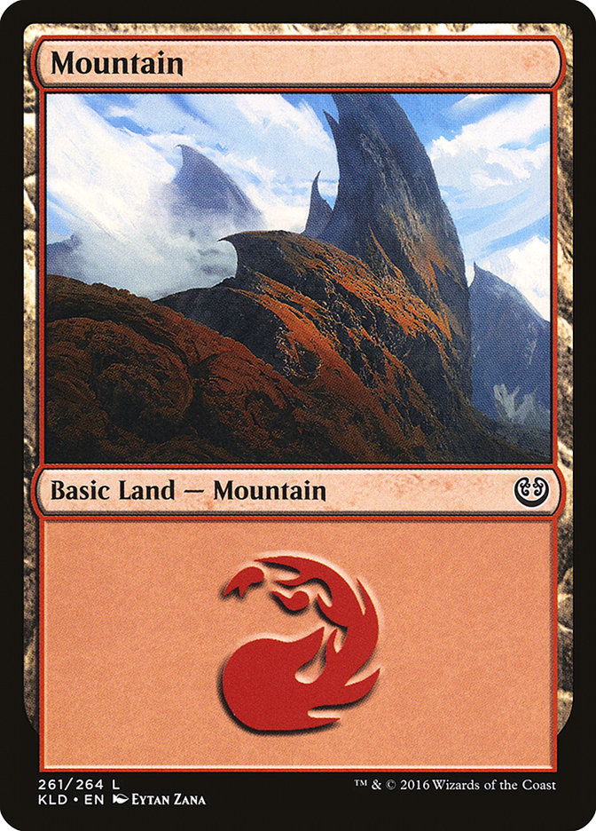 Mountain (261) [Kaladesh] | Exor Games Truro