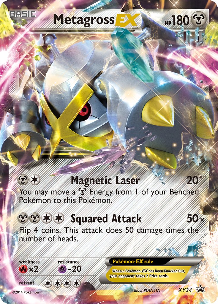 Metagross EX (XY34) [XY: Black Star Promos] | Exor Games Truro