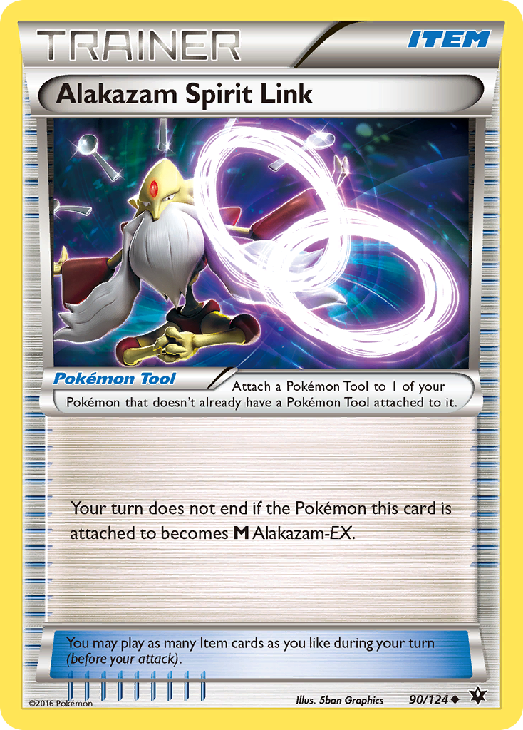 Alakazam Spirit Link (90/124) [XY: Fates Collide] | Exor Games Truro