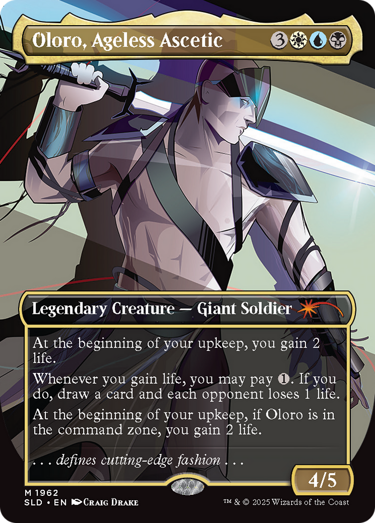 Oloro, Ageless Ascetic (Rainbow Foil) [Secret Lair Drop Series] | Exor Games Truro