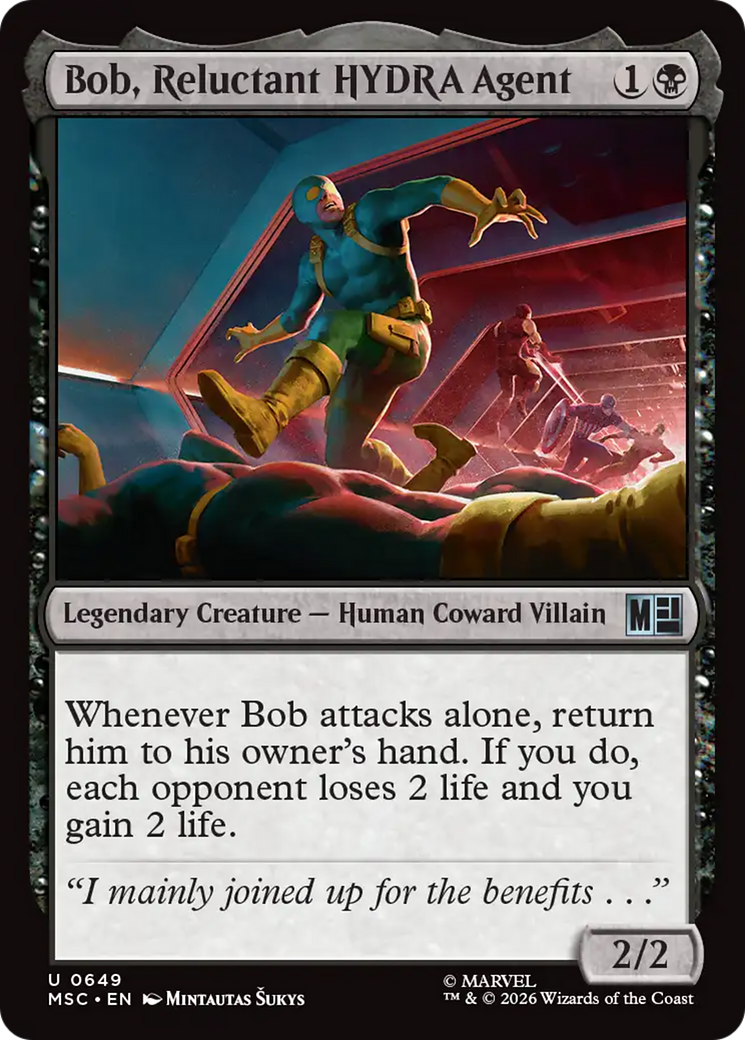 Bob, Reluctant HYDRA Agent [Marvel Super Heroes Commander] | Exor Games Truro