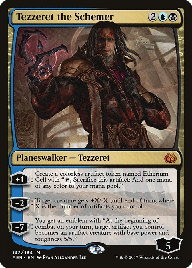 Tezzeret the Schemer [Aether Revolt] | Exor Games Truro