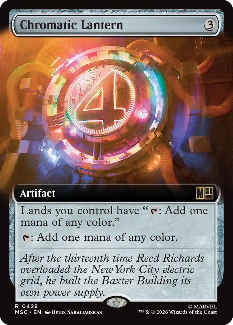 Chromatic Lantern (Extended Art) [Marvel Super Heroes Commander] | Exor Games Truro