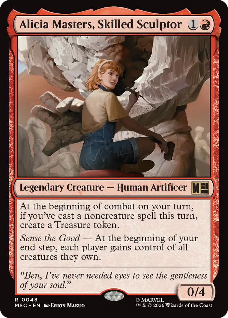 Alicia Masters, Skilled Sculptor [Marvel Super Heroes Commander] | Exor Games Truro