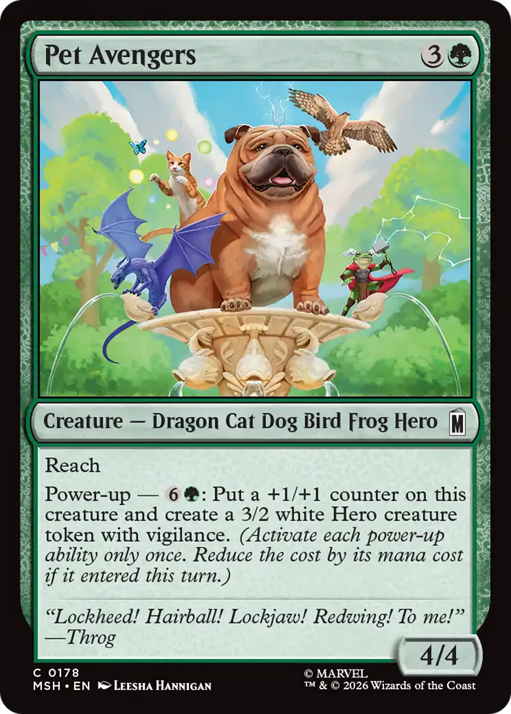 Pet Avengers [Marvel Super Heroes] | Exor Games Truro
