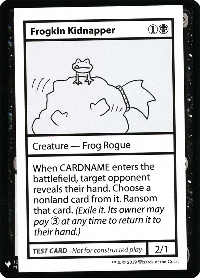 Frogkin Kidnapper [Mystery Booster Playtest Cards] | Exor Games Truro