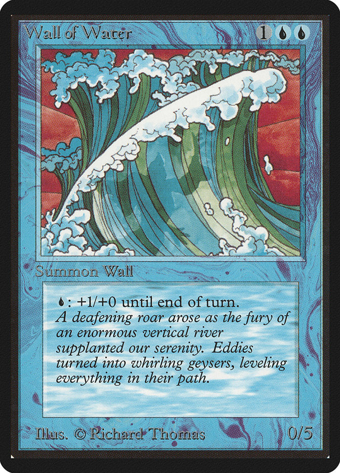 Wall of Water [Beta Edition] | Exor Games Truro