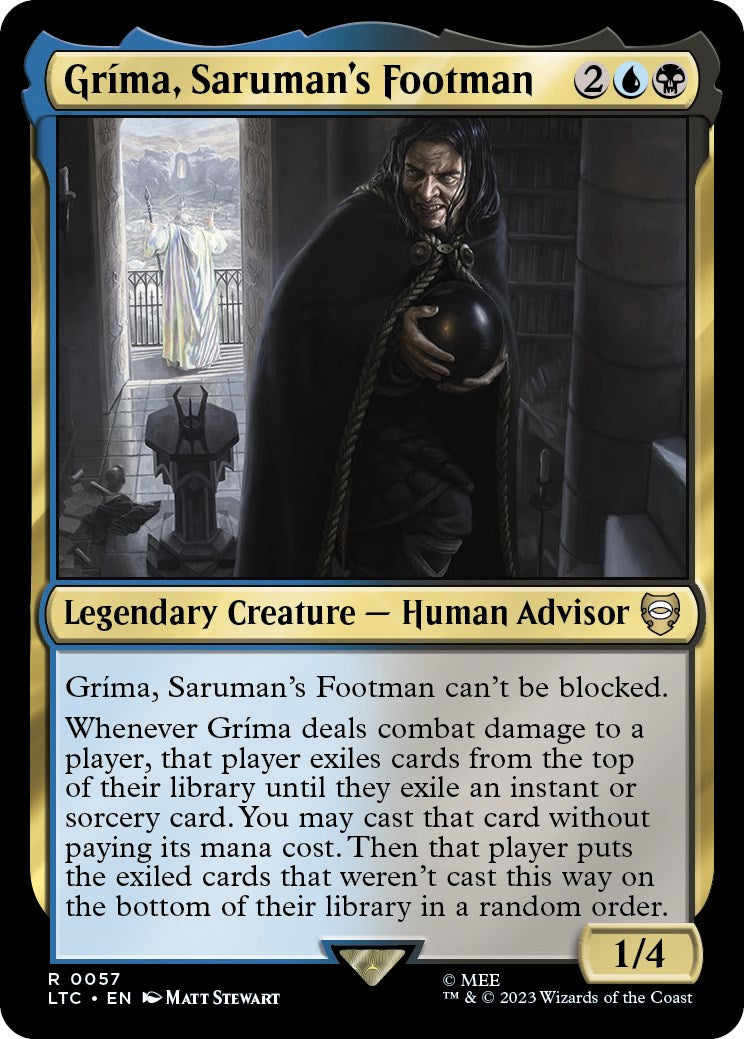 Grima, Saruman's Footman [The Lord of the Rings: Tales of Middle-Earth Commander] | Exor Games Truro