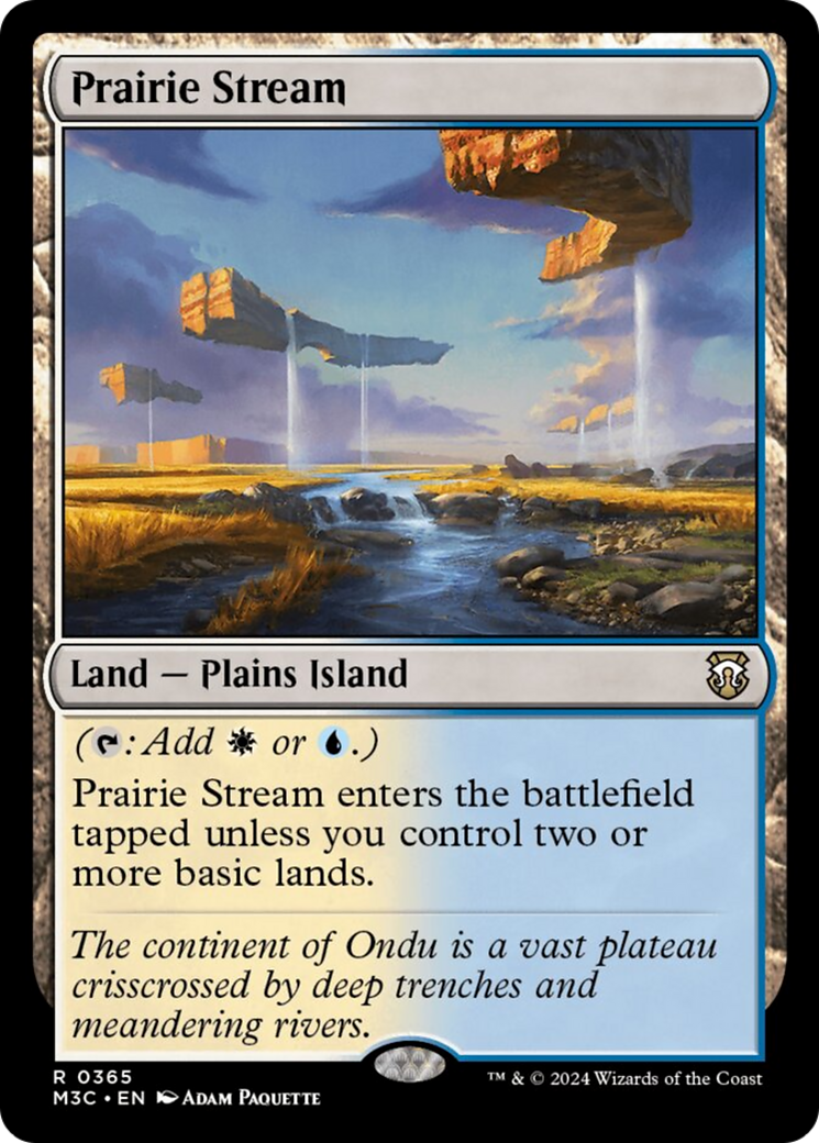 Prairie Stream [Modern Horizons 3 Commander] | Exor Games Truro