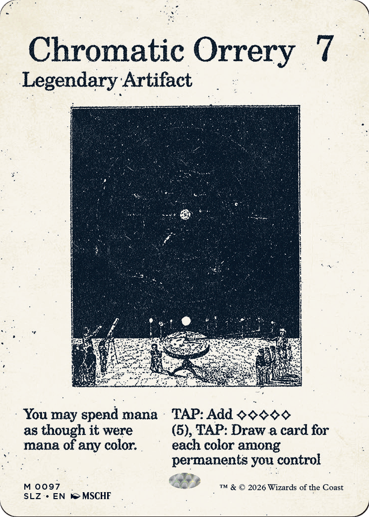 Chromatic Orrery (0097) [Secret Lair x MSCHF: The Zeta Set] | Exor Games Truro