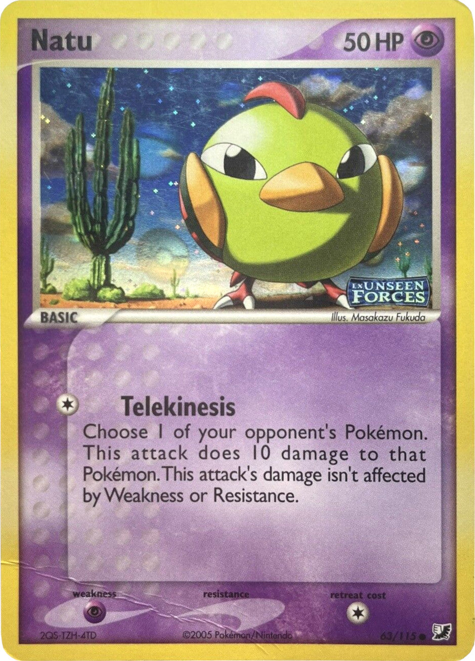 Natu (63/115) (Stamped) [EX: Unseen Forces] | Exor Games Truro