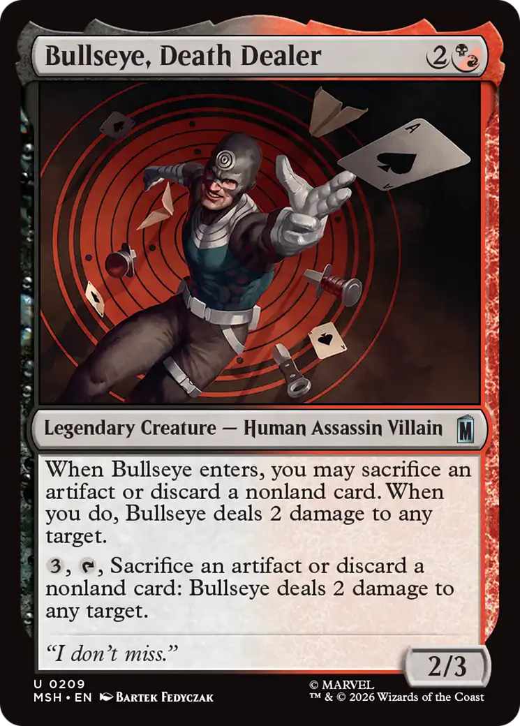 Bullseye, Death Dealer [Marvel Super Heroes] | Exor Games Truro