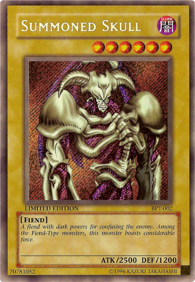 Summoned Skull [BPT-002] Secret Rare | Exor Games Truro
