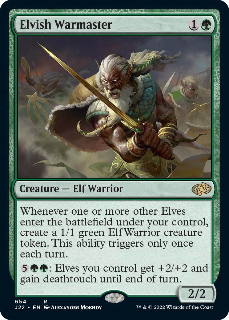 Elvish Warmaster [Jumpstart 2022] | Exor Games Truro