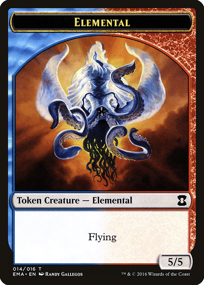 Elemental Token (014/016) [Eternal Masters Tokens] | Exor Games Truro