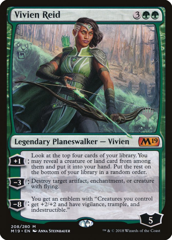 Vivien Reid (Promo Pack) [Core Set 2019 Promos] | Exor Games Truro