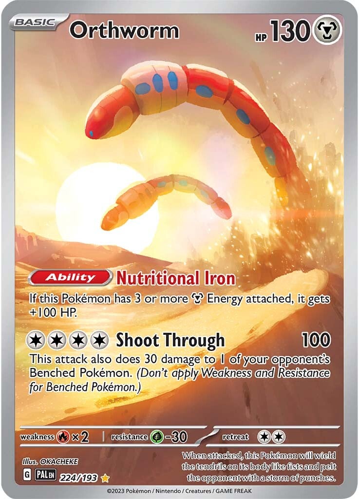 Orthworm (224/193) [Scarlet & Violet: Paldea Evolved] | Exor Games Truro