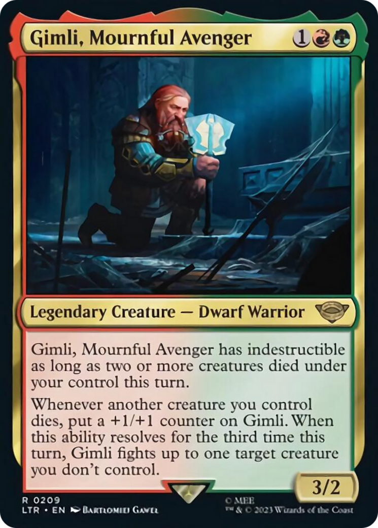 Gimli, Mournful Avenger [The Lord of the Rings: Tales of Middle-Earth] | Exor Games Truro