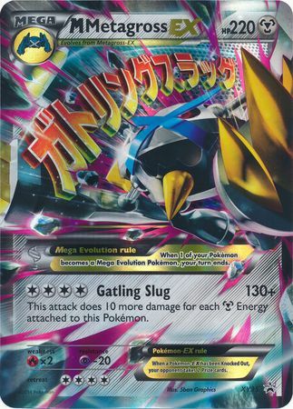 M Metagross EX (XY35) (Jumbo Card) [XY: Black Star Promos] | Exor Games Truro