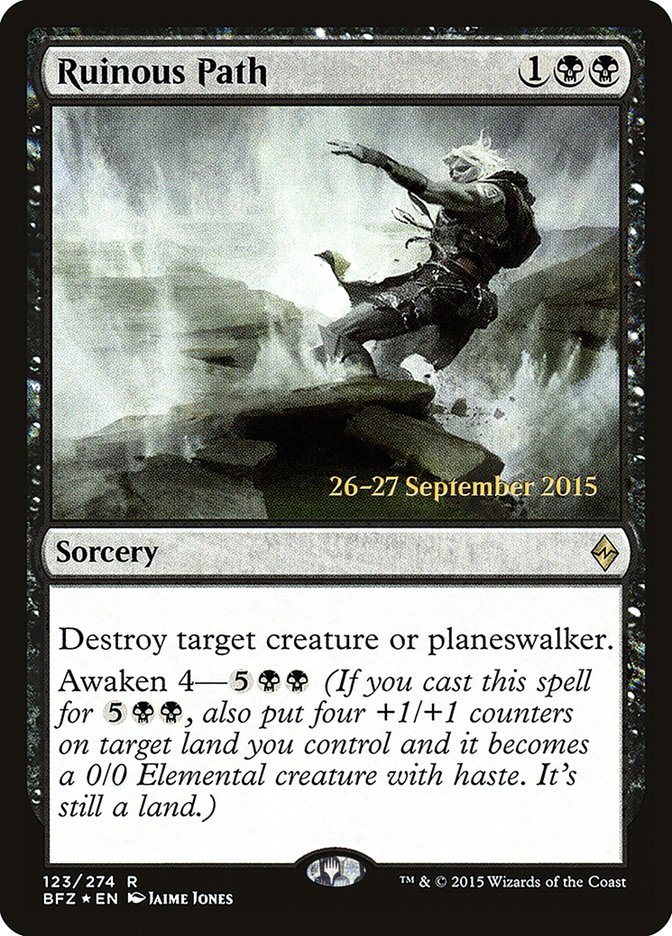Ruinous Path [Battle for Zendikar Prerelease Promos] | Exor Games Truro