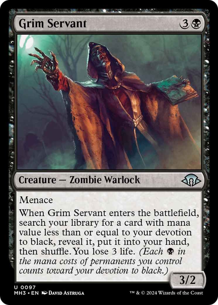 Grim Servant [Modern Horizons 3] | Exor Games Truro