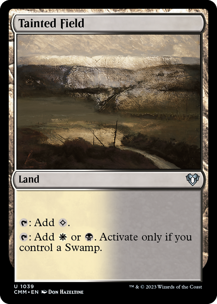 Tainted Field [Commander Masters] | Exor Games Truro